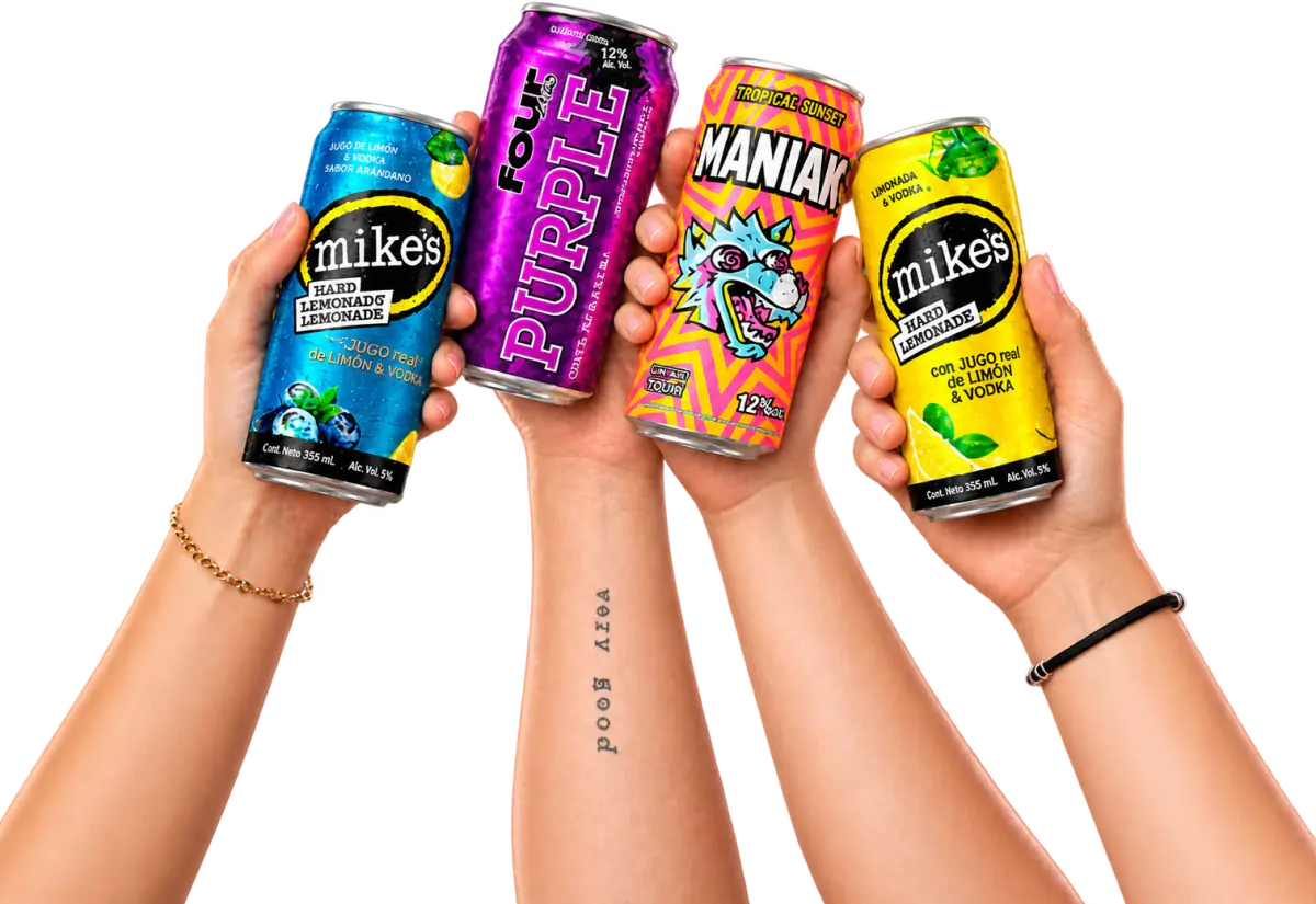 Tragos en lata para la previa
